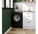 Lave linge hublot sechant CANDY CSWS496TWMBBE-47 9 kg Noir