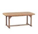 Table Rectangulaire Extensible En Bois Pour Jardin Brian