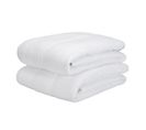 Couette Double Microfibre, 4 Saisons Antiallergique 300gr + 150gr  150x220cm