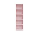 Etagère Murale Alix 4 Tablettes L52cm X H180 cm -  Rose