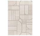 Tapis Intérieur 160x230 Cm Blanc Rectangulaire Snowy Scandinave