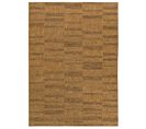 Tapis Extérieur 80x150 Cm Naturel Rectangulaire Guinea Géométrique Aspect Jute