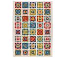 Tapis Extérieur 80x150 Cm Multicolore Rectangulaire Mila Géométrique Avec Relief