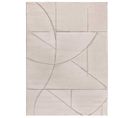 Tapis Intérieur 160x230 Cm Crème Rectangulaire Lena Géometrique