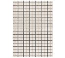 Tapis Intérieur 160x230 Cm Gris Rectangulaire Karisma Géometrique Avec Relief