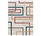 Tapis Intérieur 160x230 Cm Multicolore Rectangulaire Karisma Géometrique Avec Relief