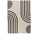 Tapis Intérieur 80x150 Cm Blanc Rectangulaire Garden Scandinave