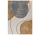 Tapis Intérieur 140x200 Cm Multicolore Rectangulaire New York Géometrique