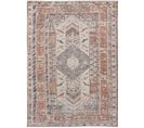 Tapis Intérieur 120x170 Cm Terracotta Rectangulaire Mandala Vintage