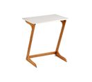 Table D'appoint Bout De Canapé  Table Auxiliaire En Bambou 60x40x69cm