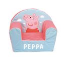 Canapé En Mousse Avec Revêtement Amovible 42x52x32cm - Peppa Pig