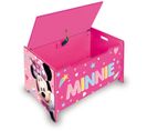 Coffre à Jouets En Bois Disney Minnie