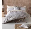 Housse De Couette Alain   Beige/gris 140x200 Cm