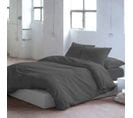 Housse De Couette Pure  Anthracite 140x200 cm