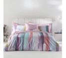 Housse De Couette Loane  Rose/violet/vert 140x200 cm