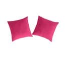 Taie D'oreiller Casual (2) Fuchsia 80x80(2) Cm