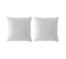 Lot De 2 Housses De Coussin Jacquard Dorya-b 50x50 Cm Blanc