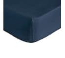 Drap Housse 100% Coton Casual 200x200 Cm Bleu