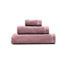 Set De 3 Serviettes Casual Mauve 30x50+50x90+90x150 Cm