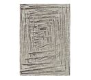 Tapis Beige Moderne Plat Rayé Kaos Beige 160x230