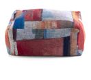 Pouf Multicolore Abstrait Design Pampam Multicolore 50x50x25