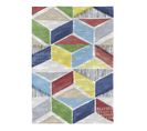 Tapis Moderne Plat Multicolore Abstrait Alika Multicolore 80x150