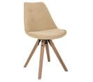 Chaise En Bois Couleur Crème 48x44x47/84h