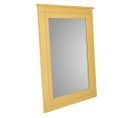 Miroir En Bois Jaune 70x03x90h