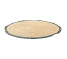 Tapis Rond En Jute Beige D120x1h