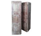 Paravent En Bois Marron 182x3x178h