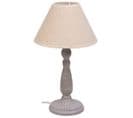 Lampe De Table En Métal Gris 20x20x34h