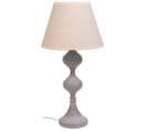 Lampe De Table En Métal Gris 25x25x50h