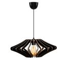 Suspension 55 Cm Noir, Type E 27 Max 45 - 60 W, Collection Covadonga, Douille E 27 Max 45 - 60