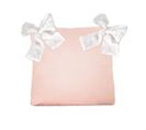 Housse De Coussin En Coton Rose 40x40cm