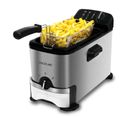 Friteuse Électrique Cleanfry 3000. 2180 W, 3 L En Acier Inoxydable Avec Filtre Oilcleaner