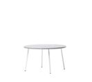 Table Basse Fixe En Bois Blanc 70x40cm