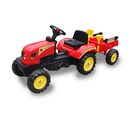 Tracteur À Pédales Go Kart Pour Enfants - Rouge.