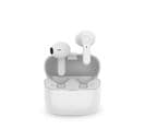 Écouteurs sans fil TWS155 Blanc - Bluetooth 5.3 - Microphone inclus