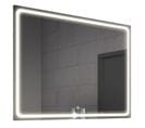 Miroir Éclairage Led De Salle De Bain Veldi Avec Interrupteur Tactile - 100x80cm
