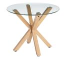 Table Ronde En Verre Trempé 90cm Angus