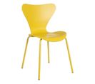 Lot De 4 Chaises Diamond Jaune