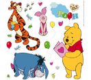 Minis Stickers Winnie L'ourson Et Ses Amis Disney - 30 Cm X 30 Cm
