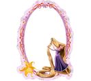Miroir Princesse Raiponce Disney