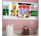 Poster Géant La Boutique De Minnie et Clarabelle Disney Intisse 202x90 Cm