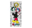 Poster Porte Dessin Mickey Mouse Disney Intisse 90x202 Cm