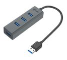 Hub Usb 3.0 Métal 4-port Usb