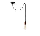 Suspension 1 Lampe Attache Dustin Métal Or Rose