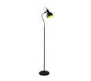 Lampadaire Petite Coupole Aimi 183cm Métal Noir Et Or