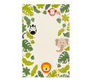 Tapis Enfant Rectangle Animal Beige Safari Beige 133x200