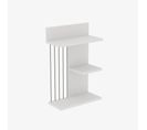 Étagère Murale Eaton L40xh60cm Bois Blanc